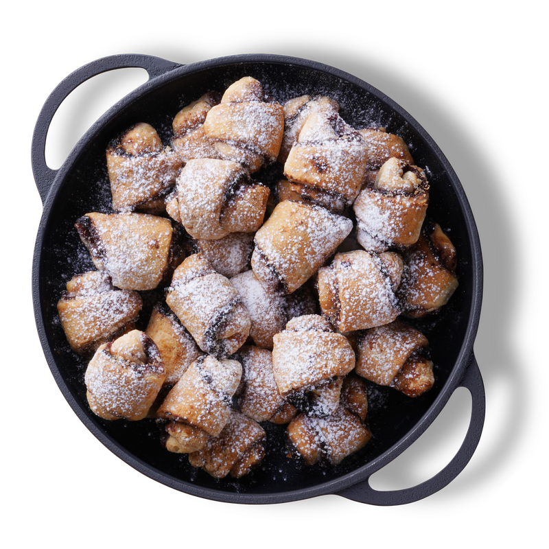 Cornulete de casa cu gem si nuca Cornulete de casa cu gem si nuca